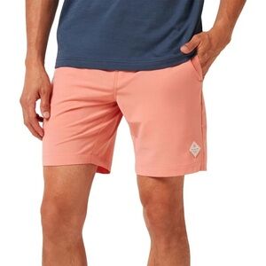 Travis Mathew Peach Shorts